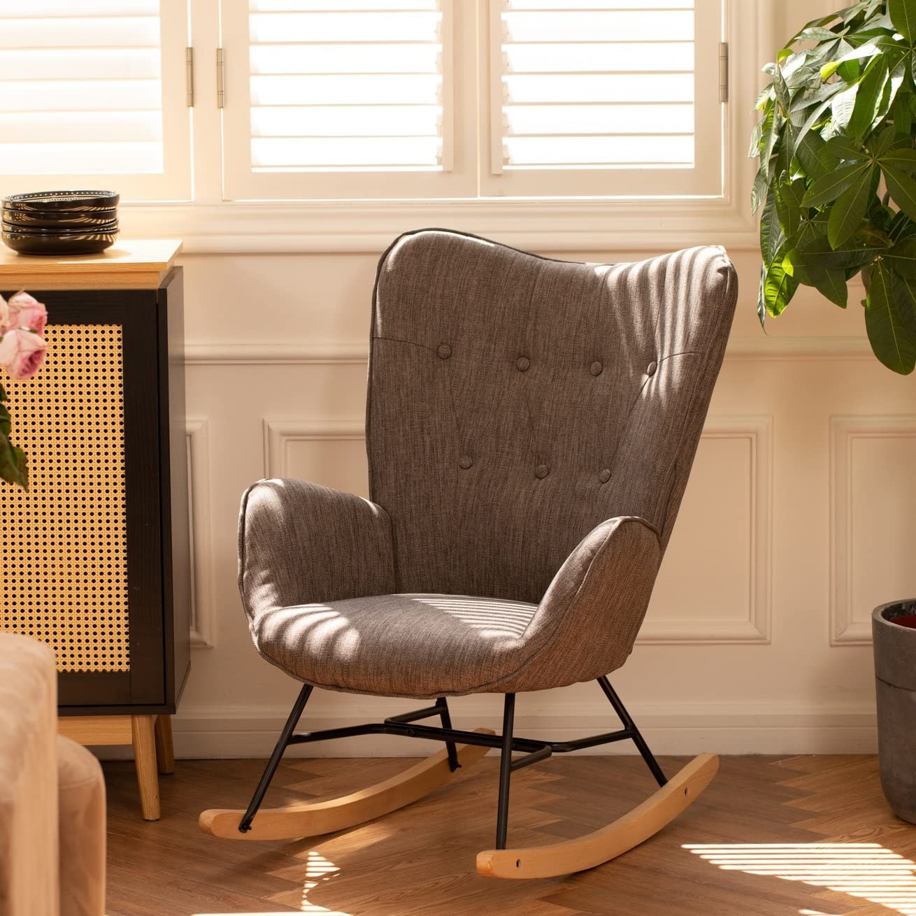 Poltrona A Dondolo Sedia A Dondolo, Poltrona Relax, Sdraio Relax