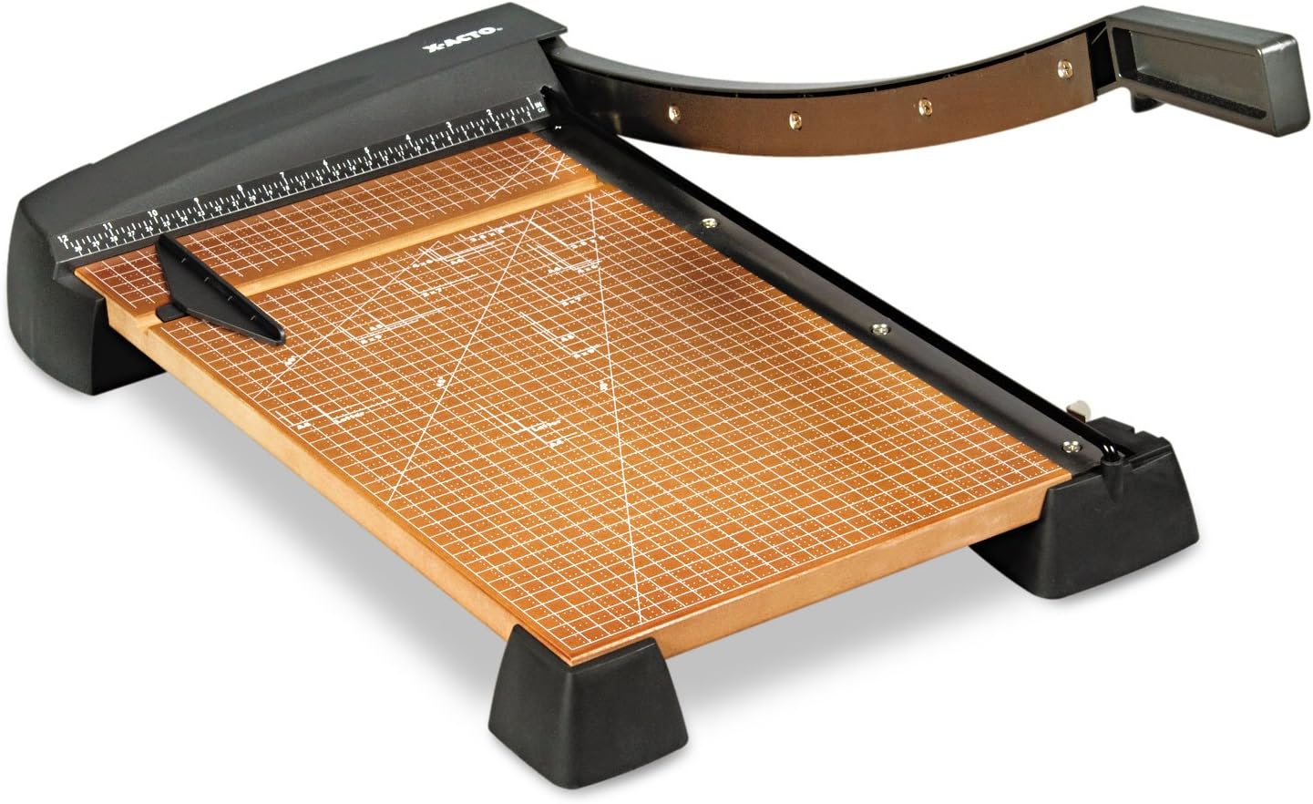 X-ACTO Heavy Duty Wood Base Paper Trimmer, 18 Inch Cut
