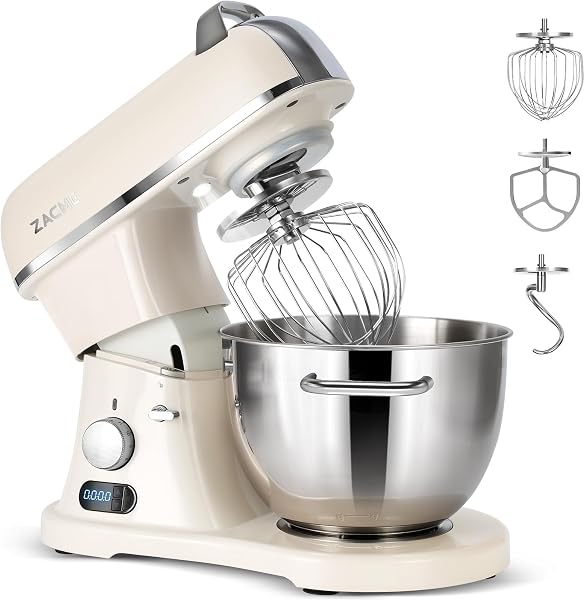 A high-capacity stand mixer built for easier batch baking