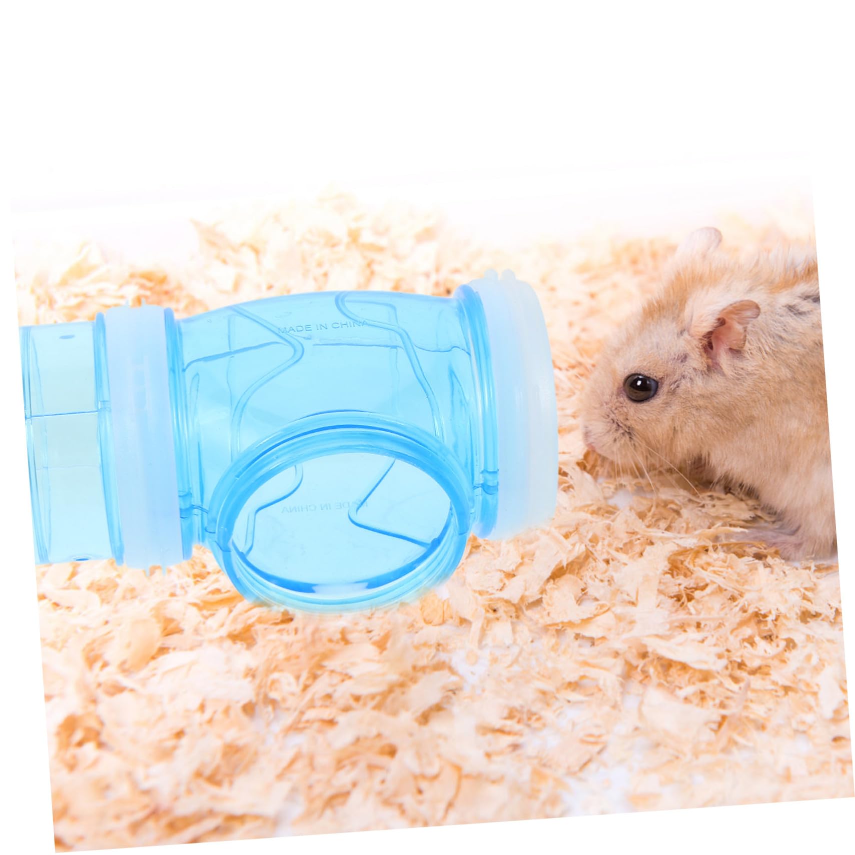 VICASKY 2 Sätze Hamster Tunnel Maze DIY Spieltunnel aus Sicherem mit Verstärktem Eingang Erweiterbar für Verschiedene Hamsterkäfige Teiliges für Kleintiere Spielspaß