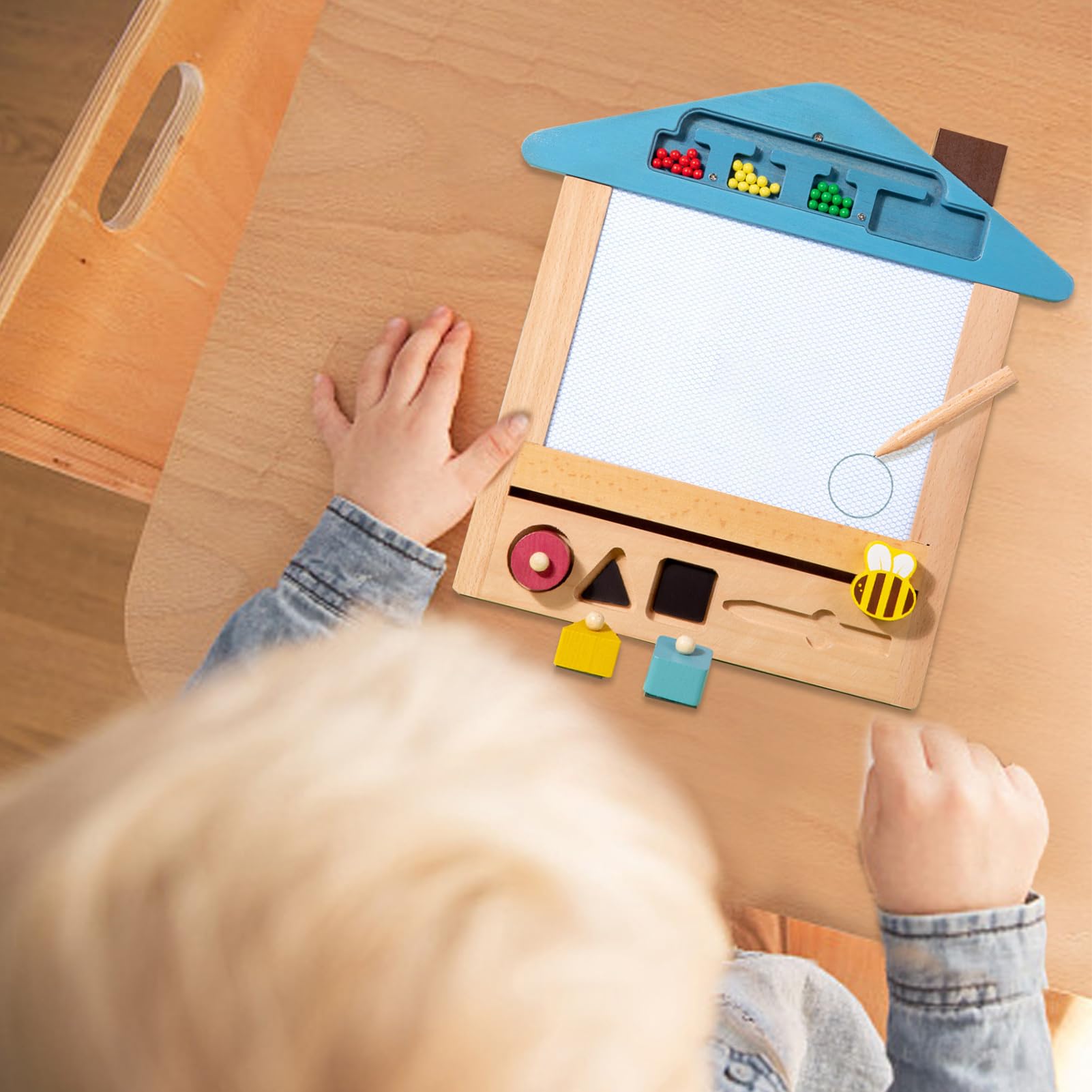 Tablero de dibujo magnético, tablero de dibujo magnético para niños