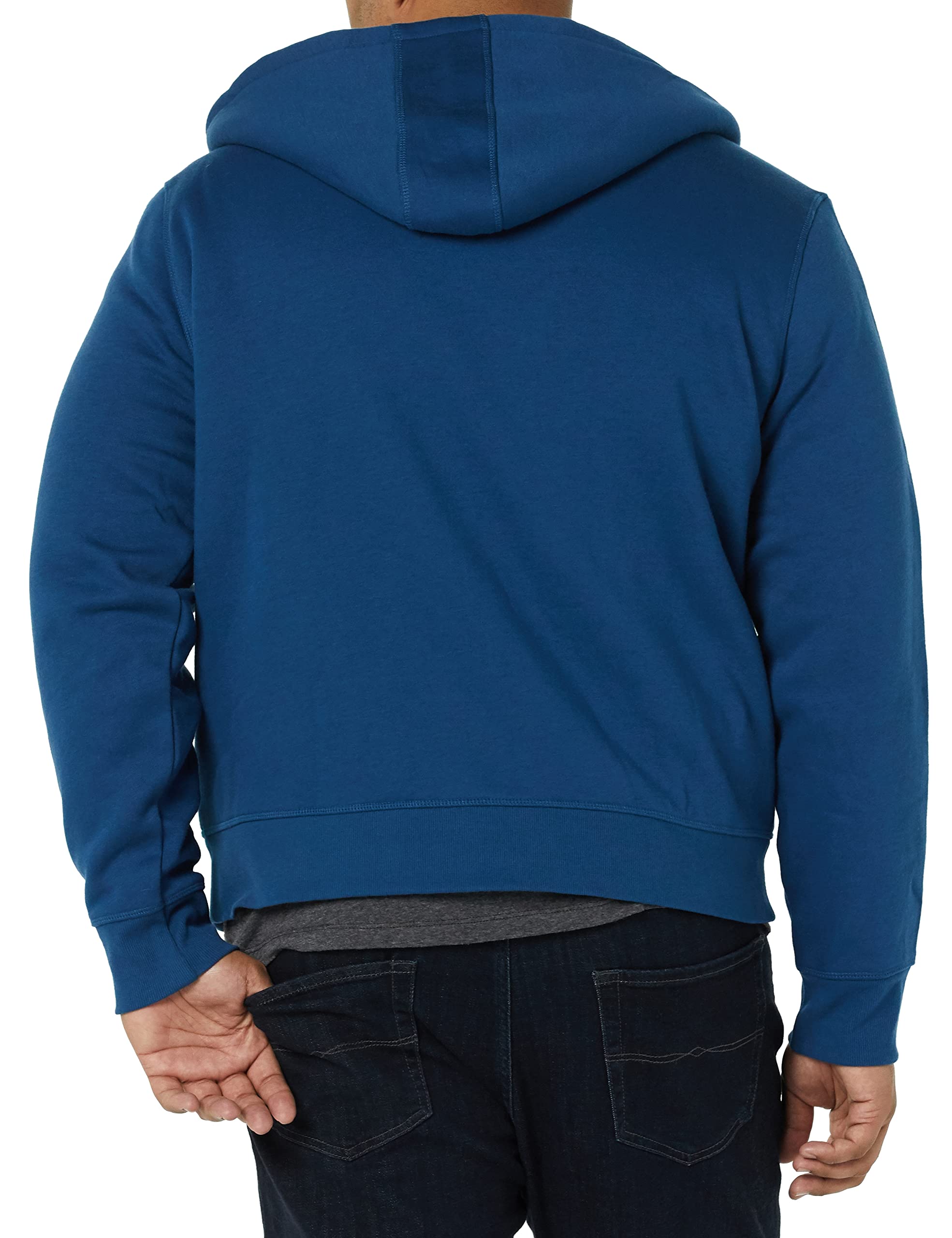 Amazon Essentials Felpa con Cappuccio e Cerniera Integrale in Pile Foderata in Sherpa Uomo