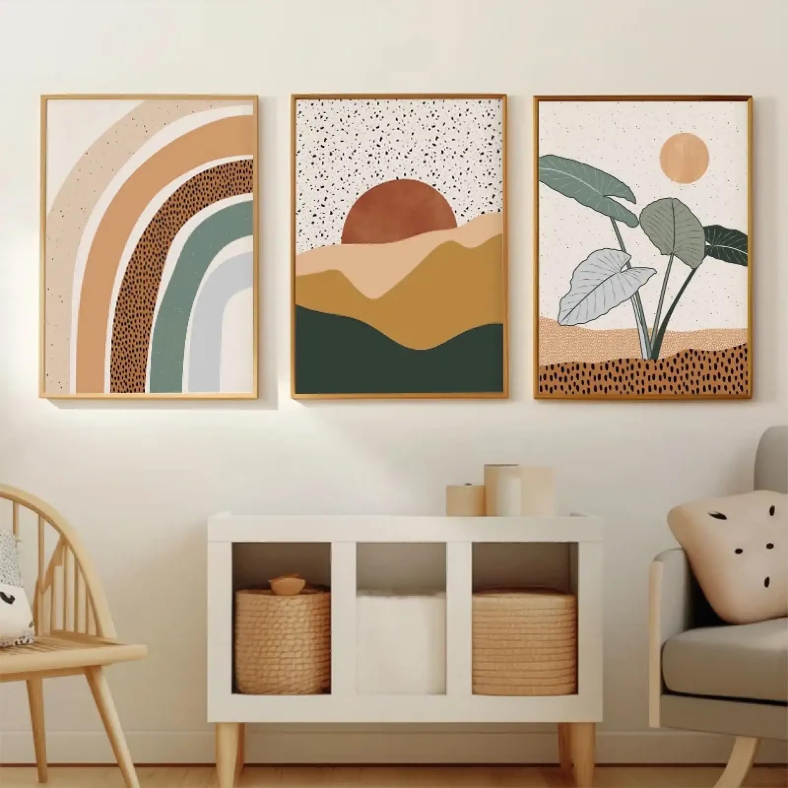 Affiche bohème milieu du siècle pour décorer une chambre chaleureuse - 8