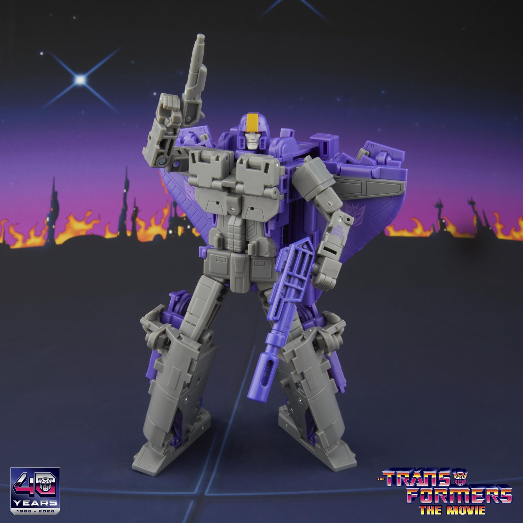 Astrotrain klasy Leader z kolekcji Transformers Studio Series z filmu "The Transformers: The Movie", 17-centymetrowa przekształcająca się figurka, zabawkowe roboty dla dzieci w wieku od 8 lat | Transformers Studio Series 20.3 cm figurka klasy lidera (2026