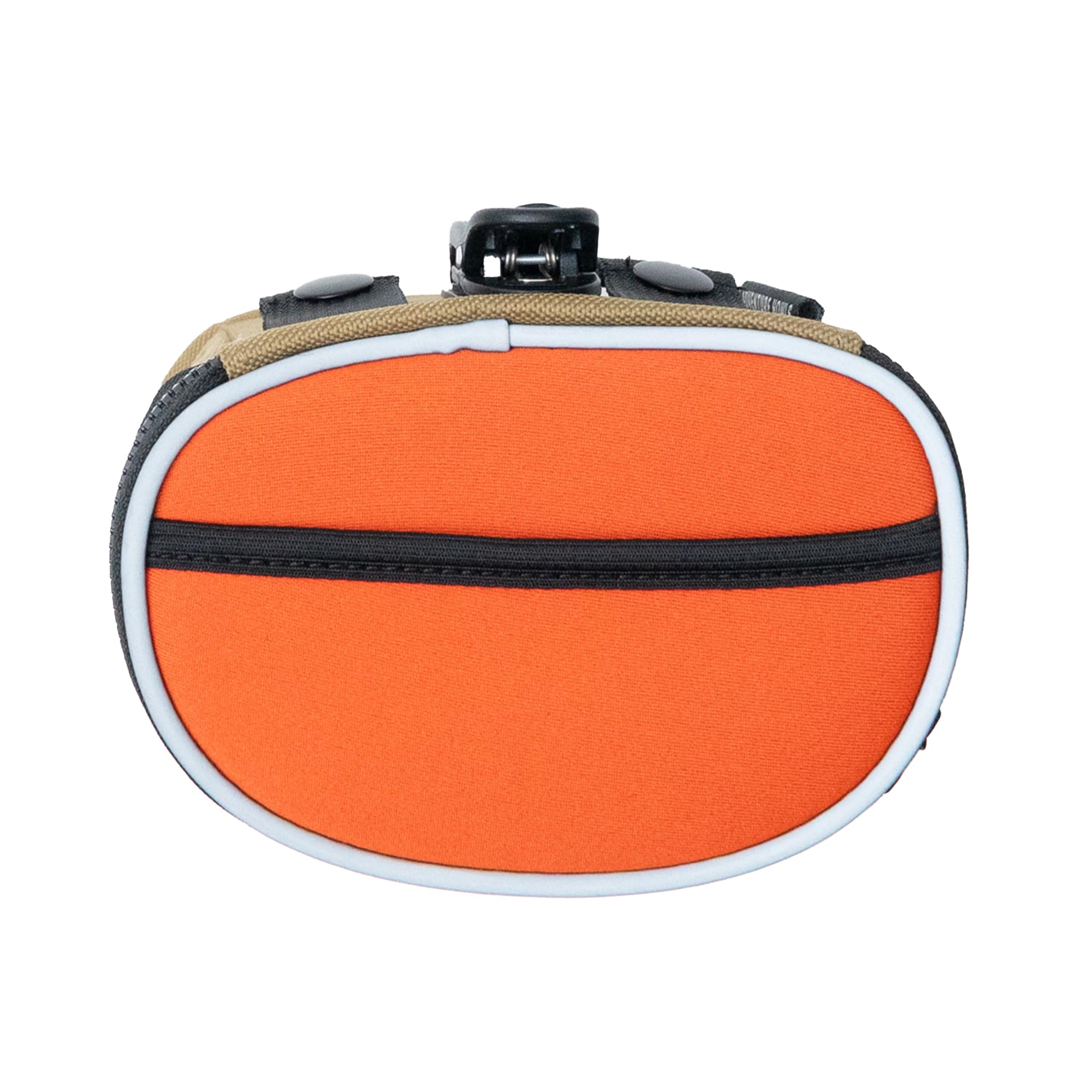 Quickdraw - Sac de dressage compact pour chien avec bordure réfléchissante, distributeur de sacs à déjections canines intégré et ceinture réglable - Idéal pour les promenades, les