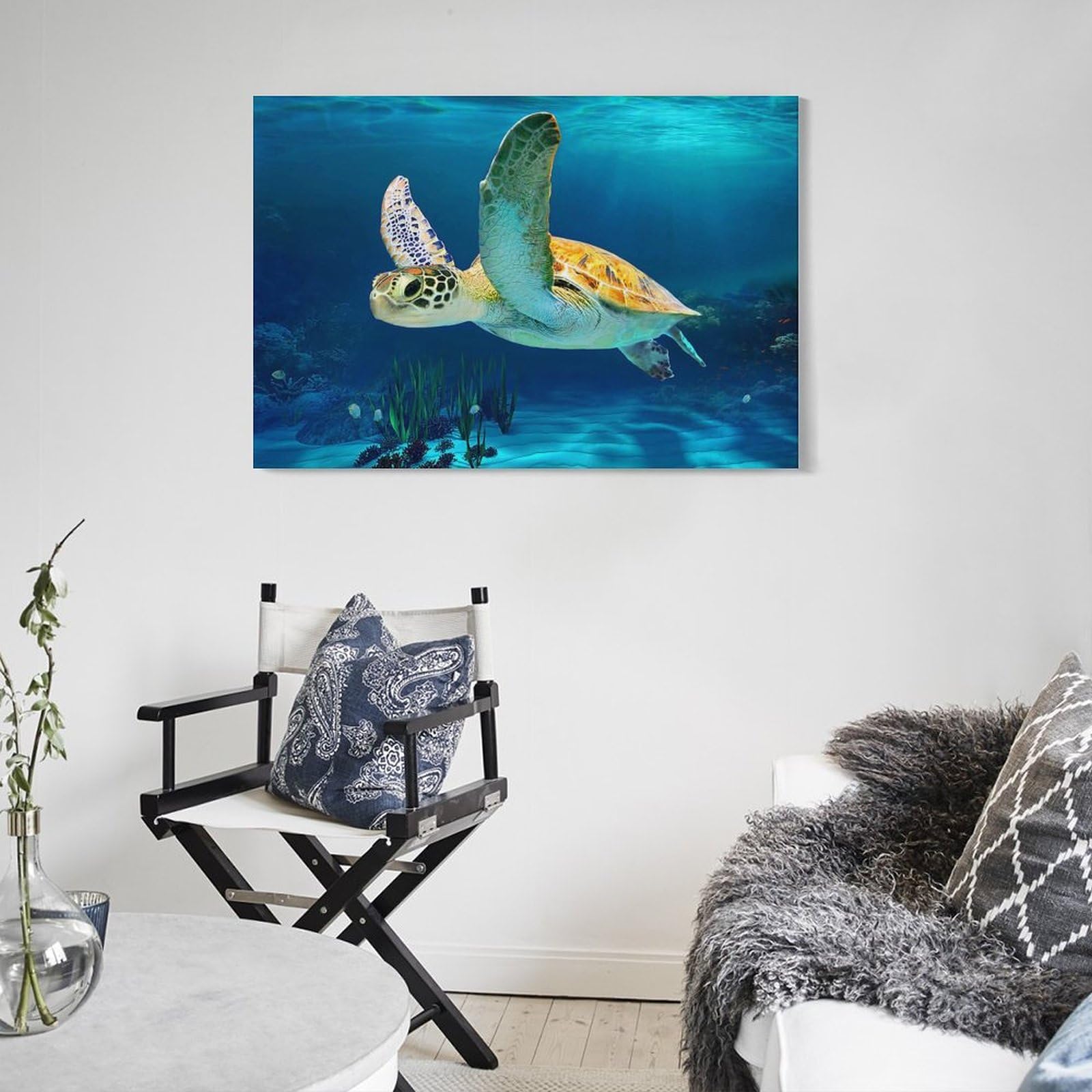 Amazon.co.jp: Sea Turtle Poster 海亀ポスター水中世界の深海生物海亀