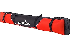 Athletico Mogul Padded Ski Bag: Air Travel Ready Ski Bag