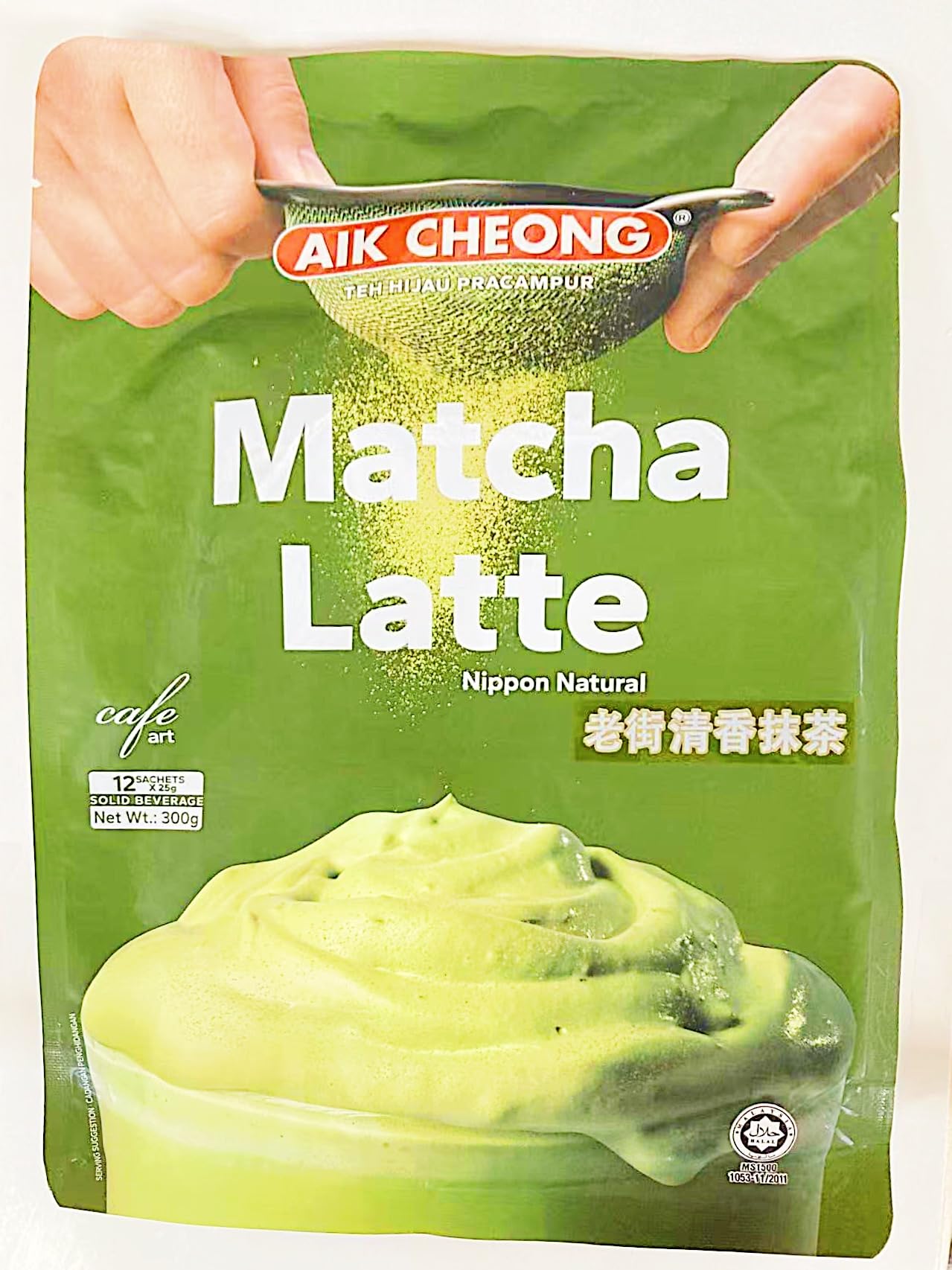 Amazon.com : Matcha Latte Nippon Natural, 12 Sachets, 300g