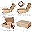 Aimyoo Brown Collapsible Gift Box with Magnetic Closure Lids 10.5x7x3 in, Bridesmaid Groomsman Proposal Boxes, Rectangle Storage Box 1 Pack