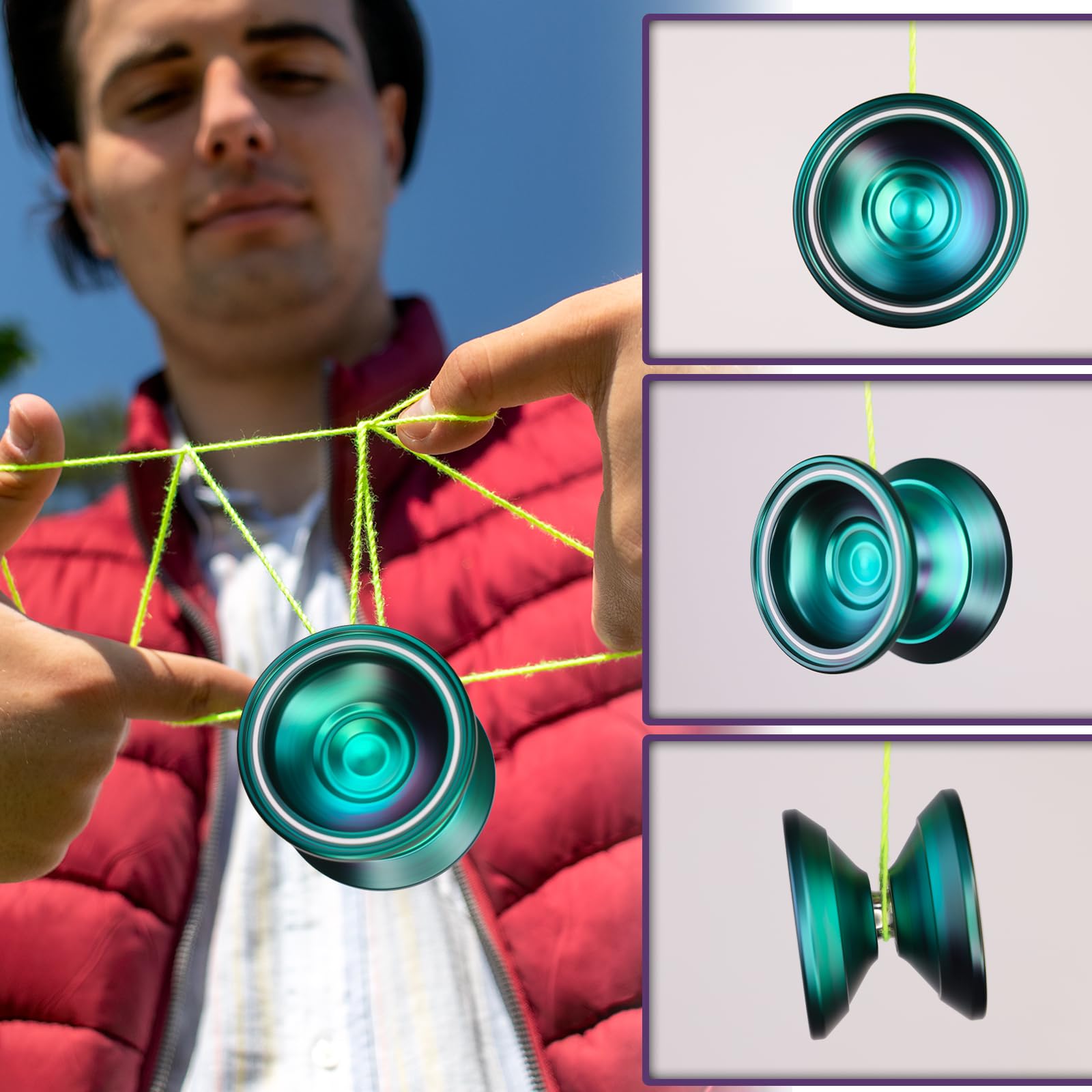 Amazon | WATIEOBOO W07 yoyo レスポンシブ プロフェッショナル 無反応