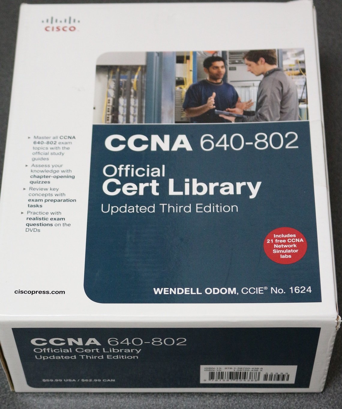 CCNA 640-802 Official Cert Library, Simulator Edition, Updated