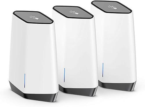 Miniatura 16 de NETGEAR Orbi Pro WiFi 6 Tri-Band Mesh Add-on Satellite (SXS50) para negocios o hogar, cobertura de hasta 2500 pies cuadrados, 75 dispositivos,