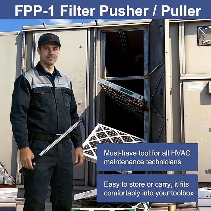 Herramienta Telescópica Empujadora y Extractor de Filtros FPP-1 con Imán para HVAC miniatura 7