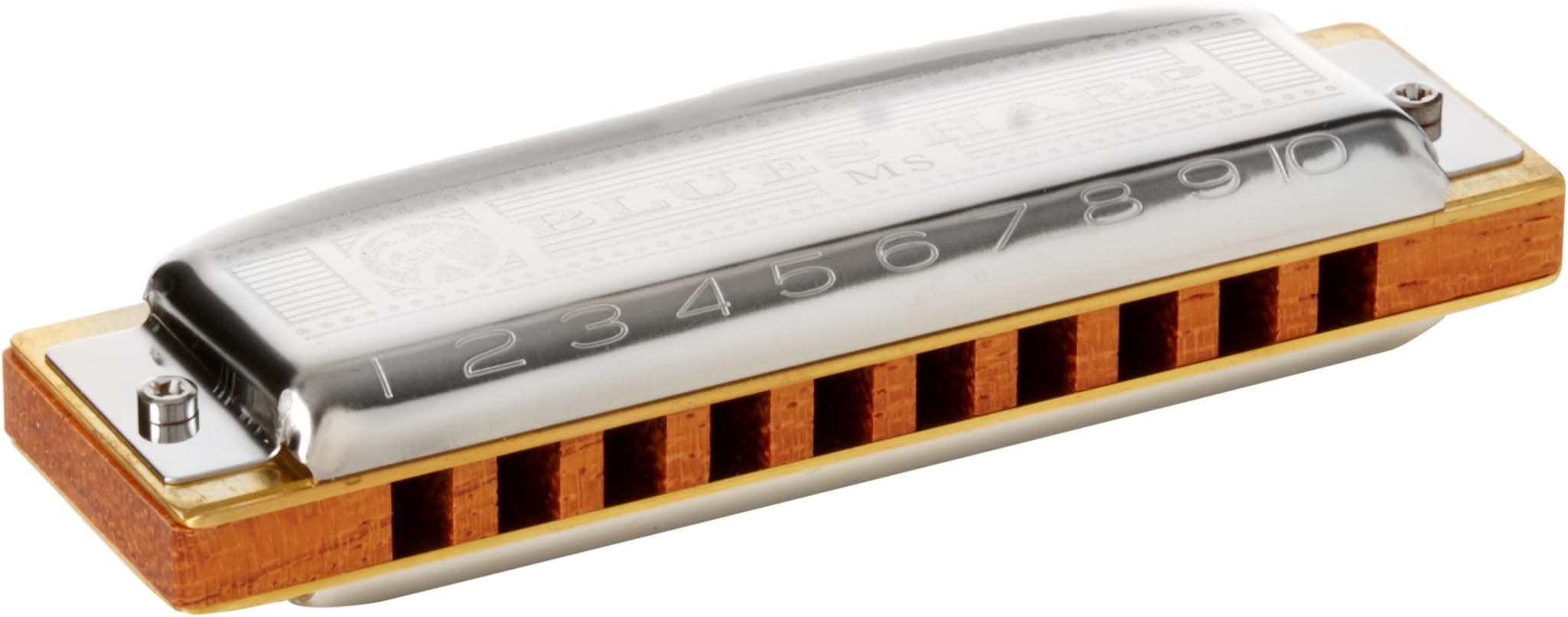 HH532A Blues Harp - Key of A Chrome