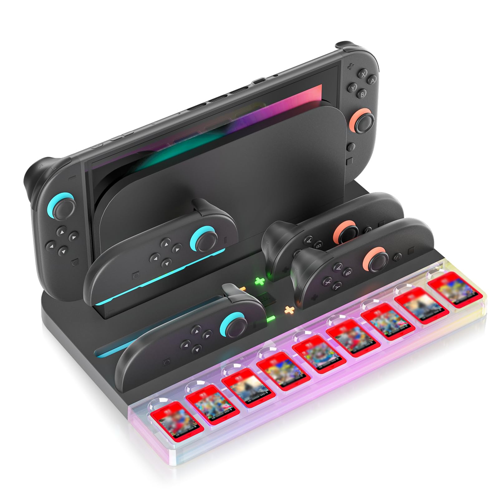 Nintendo Switch 青/赤 本体 充電ドック付き コントローラ4P Amazon.co.jp: Nintendo Switch (Neon Red/Neon blue) : ゲーム