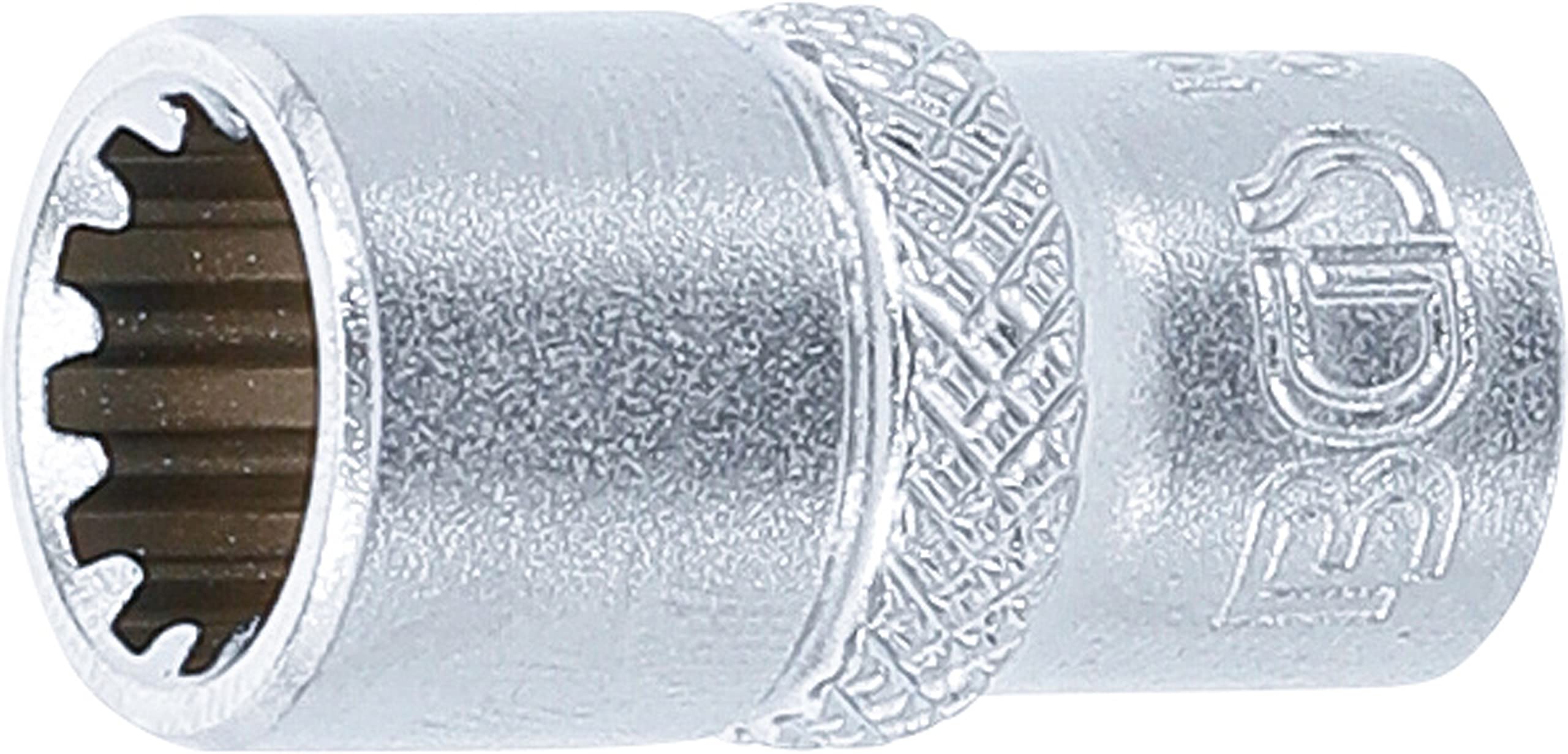 Bgs Verchromt, Matt 10108 | Socket, Gear Lock | 6.3 Mm (1/4") Drive | 8 Mm