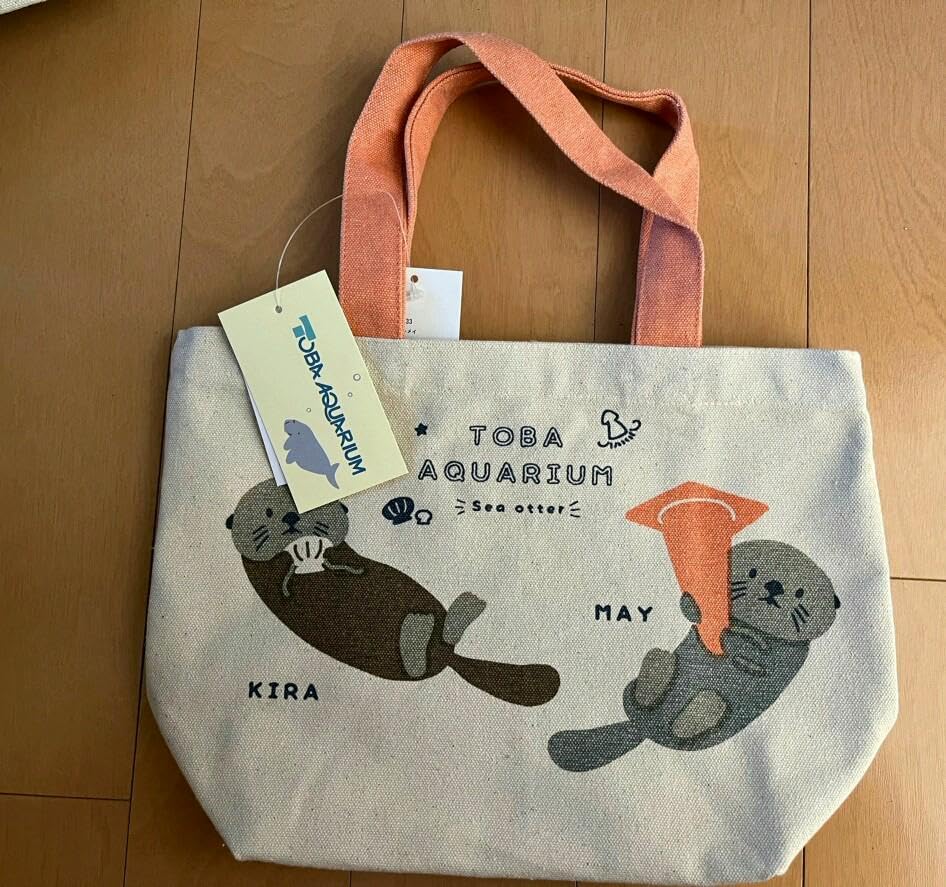 Amazon.co.jp: 鳥羽水族館 トートバッグ ラッコ メイ キラ : おもちゃ