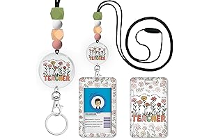 Teacher Lanyards for ID Badges and Keys