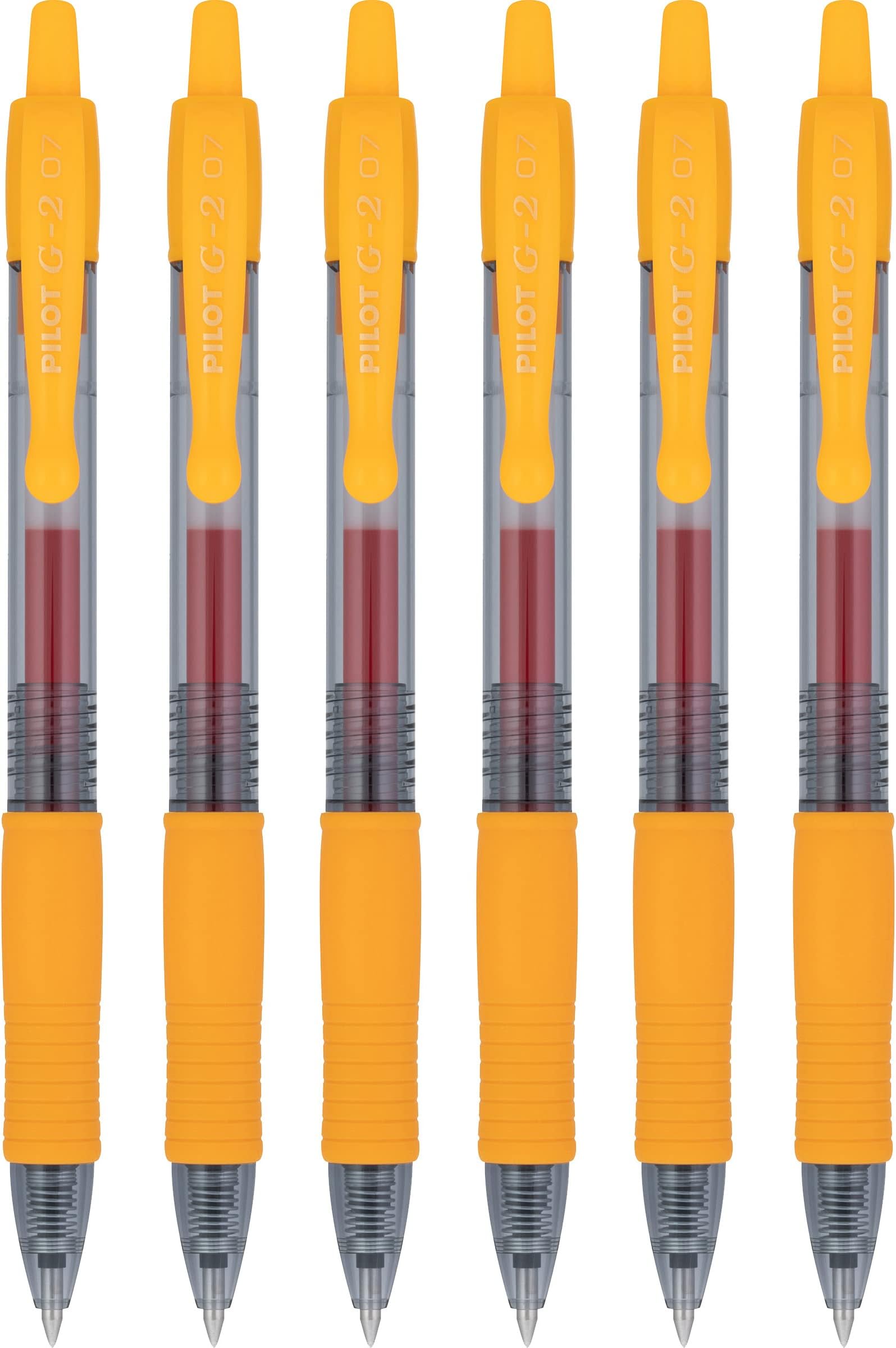 Pilot G2 Premium Gel Pens - 0.7mm Fine Point, Assorted Colors, Tub Of 36 Retractable Pens