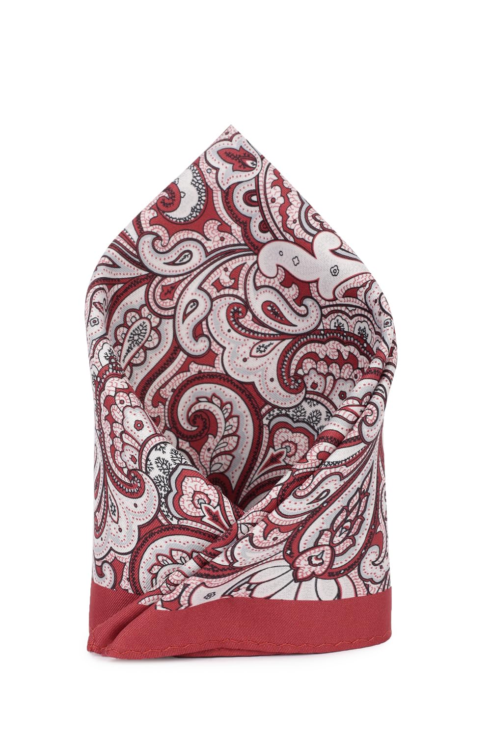Men Red Print Party Pocket Square-image-23