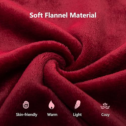 Miniatura 7 de Giantex Manta térmica de tamaño Queen  Manta térmica eléctrica con dos controladores, 10 niveles de calefacción, 1-12 horas de apagado automático,