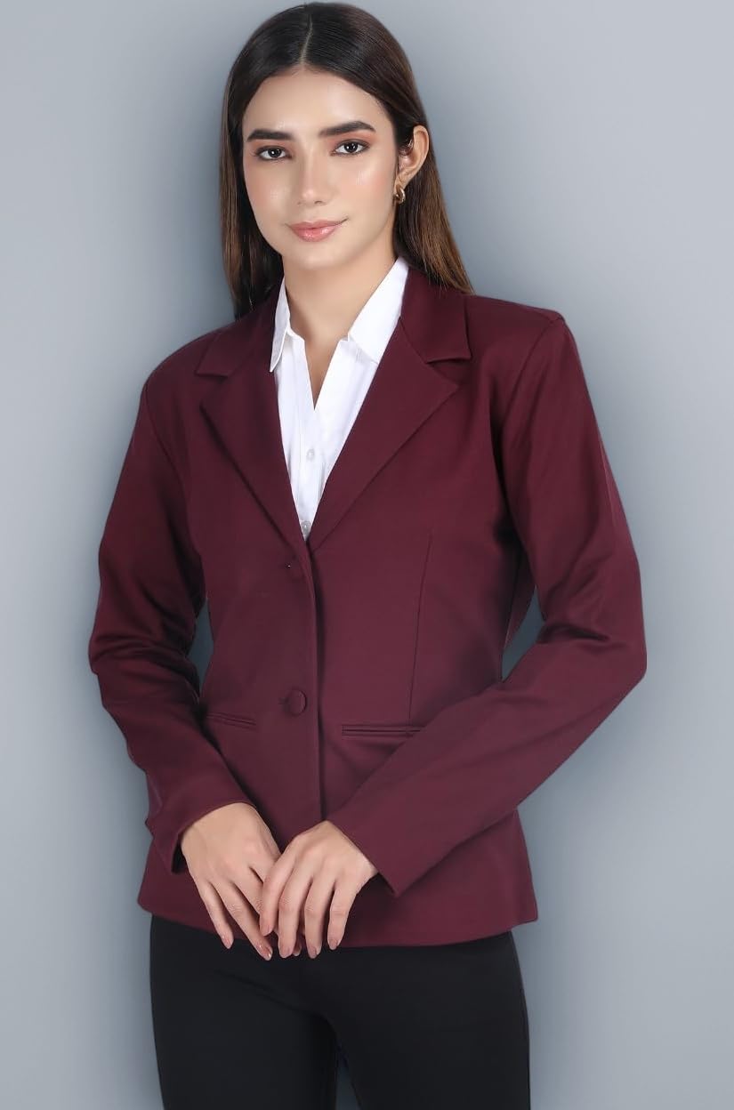 Stylish Regular Fit Stylish Formal Blazer for Women's