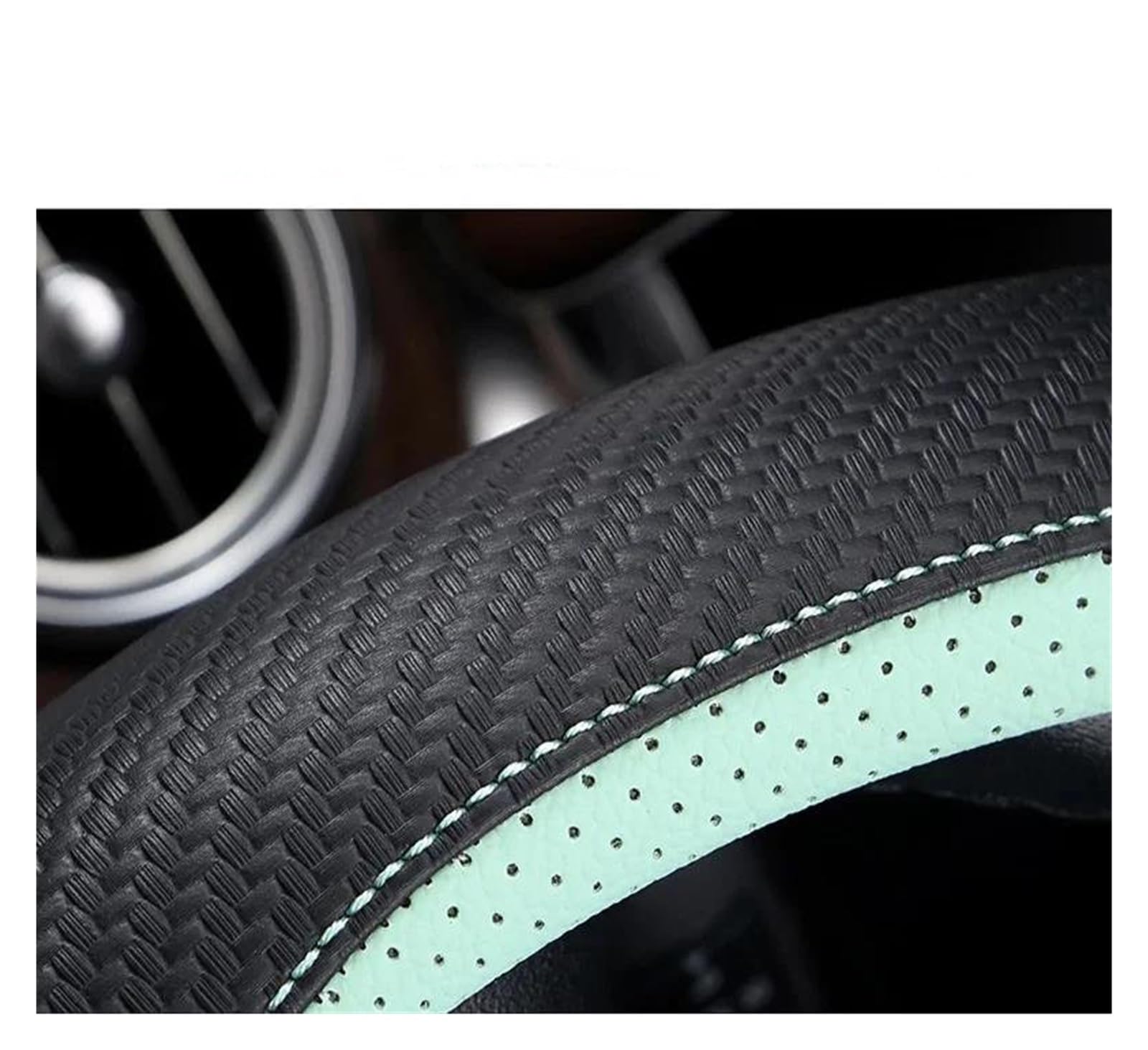 Pokrowiec na kierownicę ze skóry PU do samochodu z Focus 3 2015-2018 Kuga 2016-2019 Escape C-Max Ecosport 2018-2019 różowy