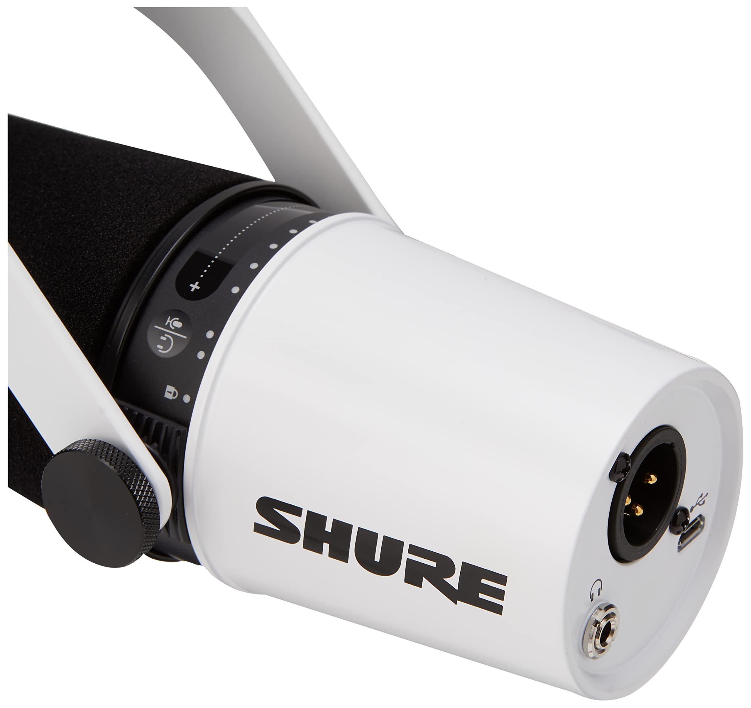 Shure MV7 PODCAST MICROPHONE ホワイトノワール Shure MV7-W USB XLR Podcast Microphone - Limited Edition - White