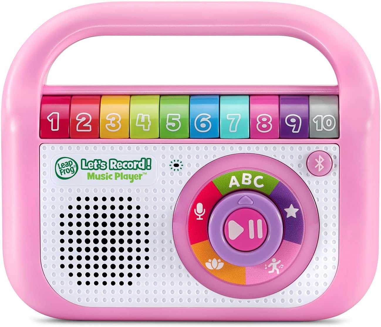 LeapFrog Let's Record! Music Player, Pink - Image 1 of 13