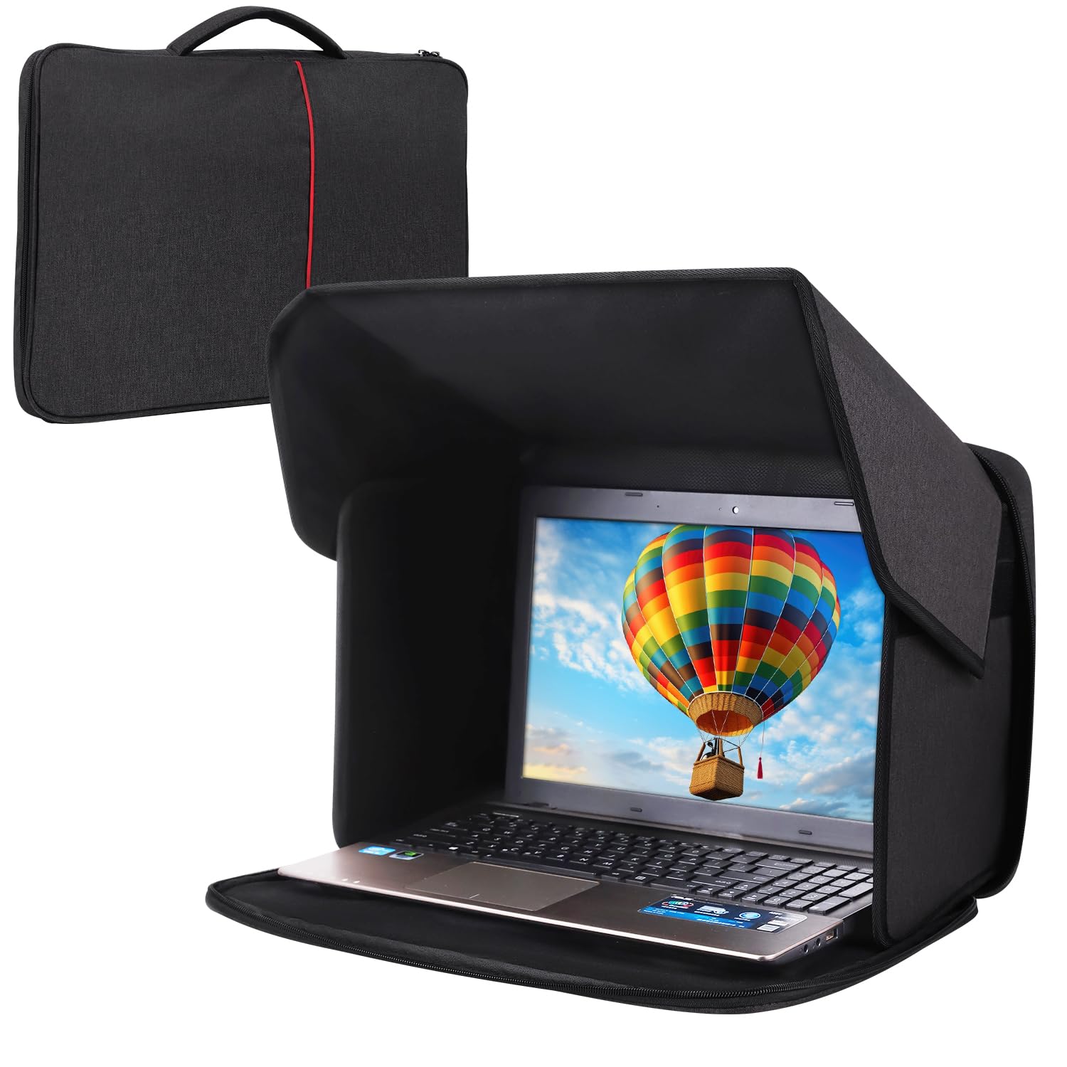 Photo 1 of TUSIASC Laptop Sun Shade, 12-14 Inch