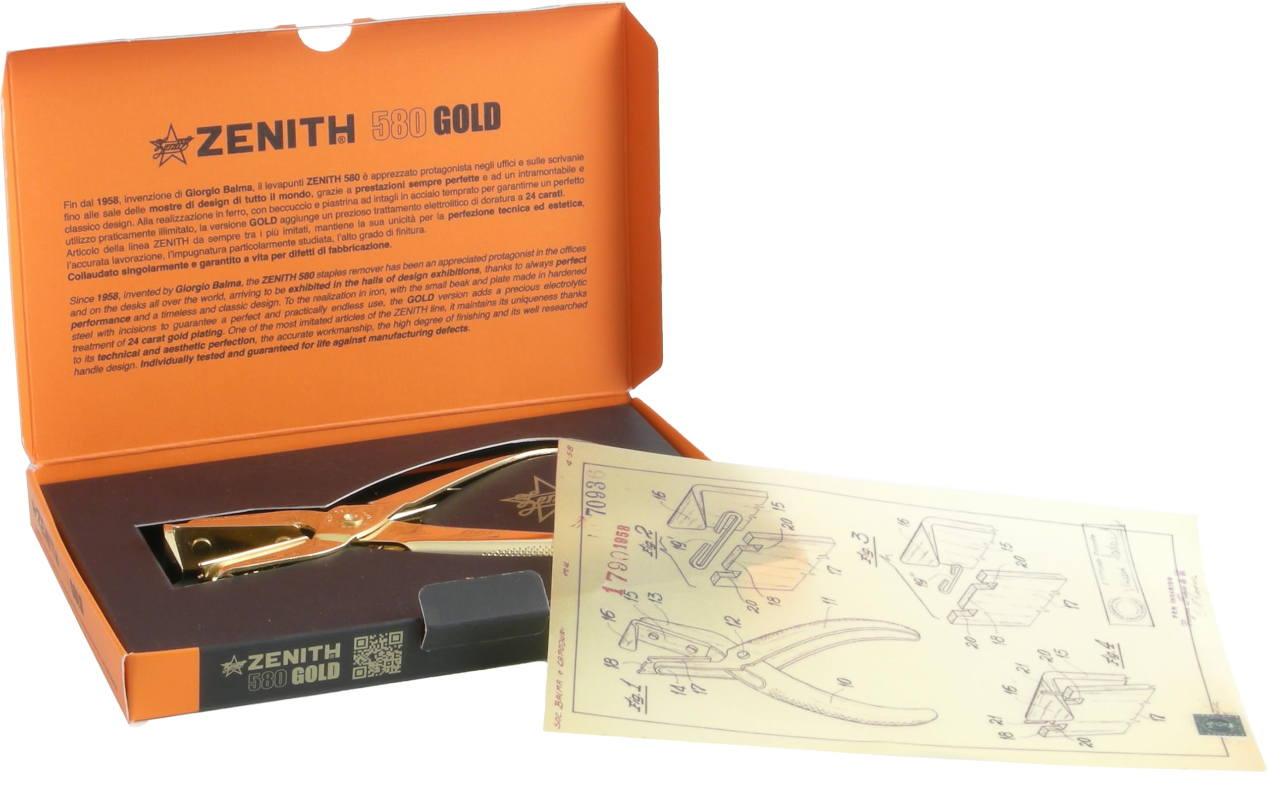 Levapunti ZENITH art. 580 Gold