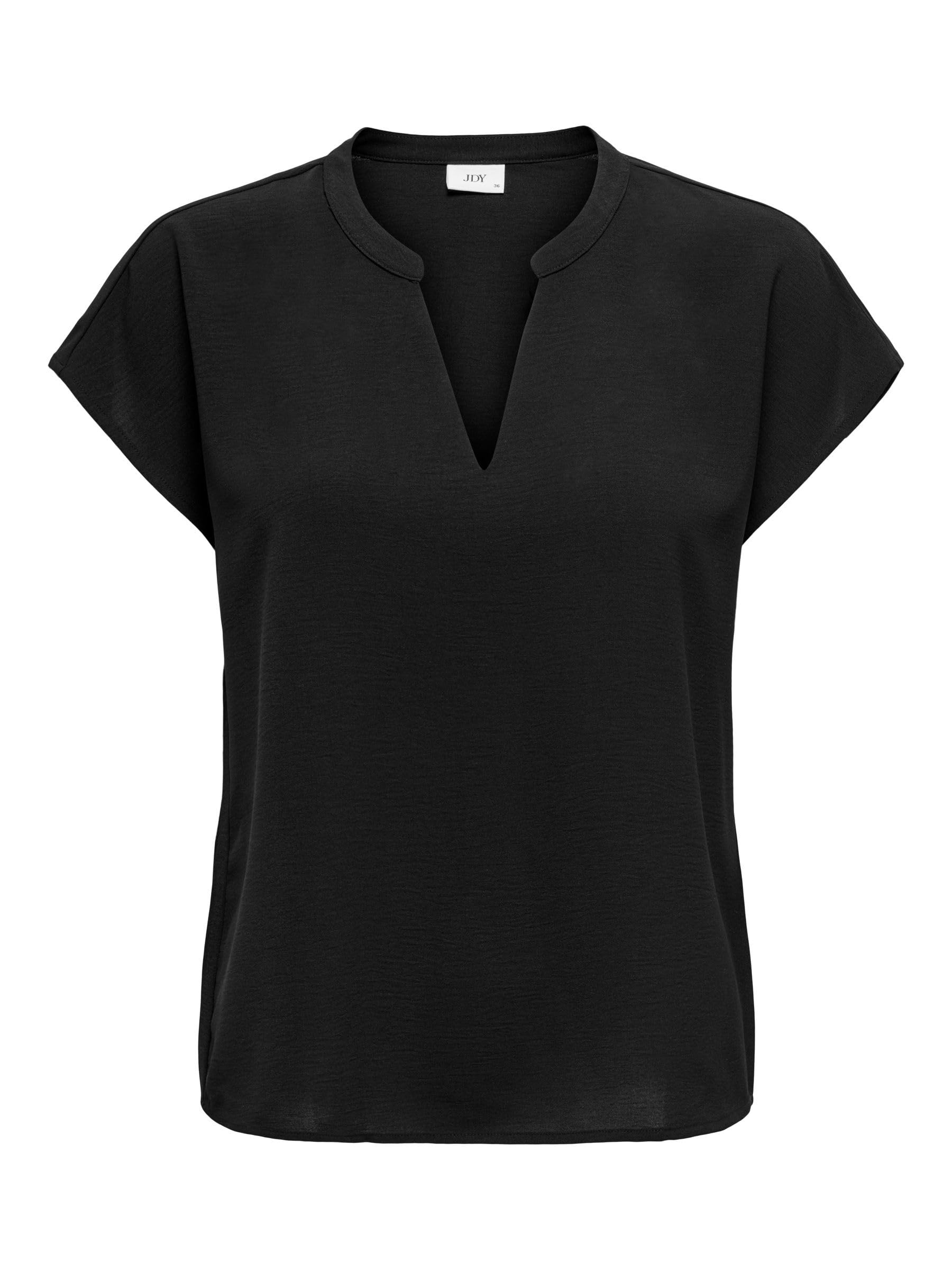 Jdy Women's Black 6 Blouse Jdylion Blouse 38, 38