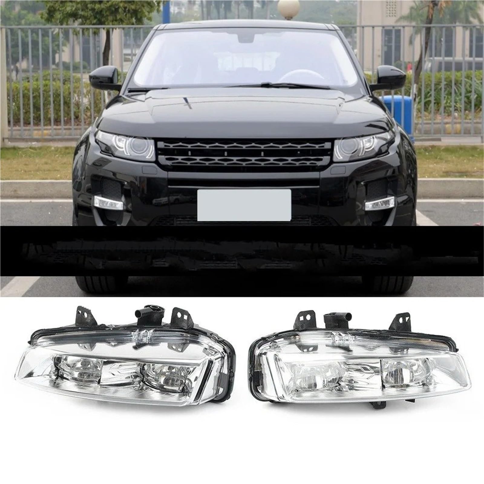 Anteriore Fendinebbia Per Range Per Rover Per Evoque 2011-2015 LR026090 Paraurti Anteriore Sinistro Lato Guidatore Luce Fendinebbia Faro di guida