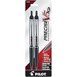 PILOT Precise V5 RT Retractable Rollerball Pens, 0.5mm, Black, 2-Pack – view 1