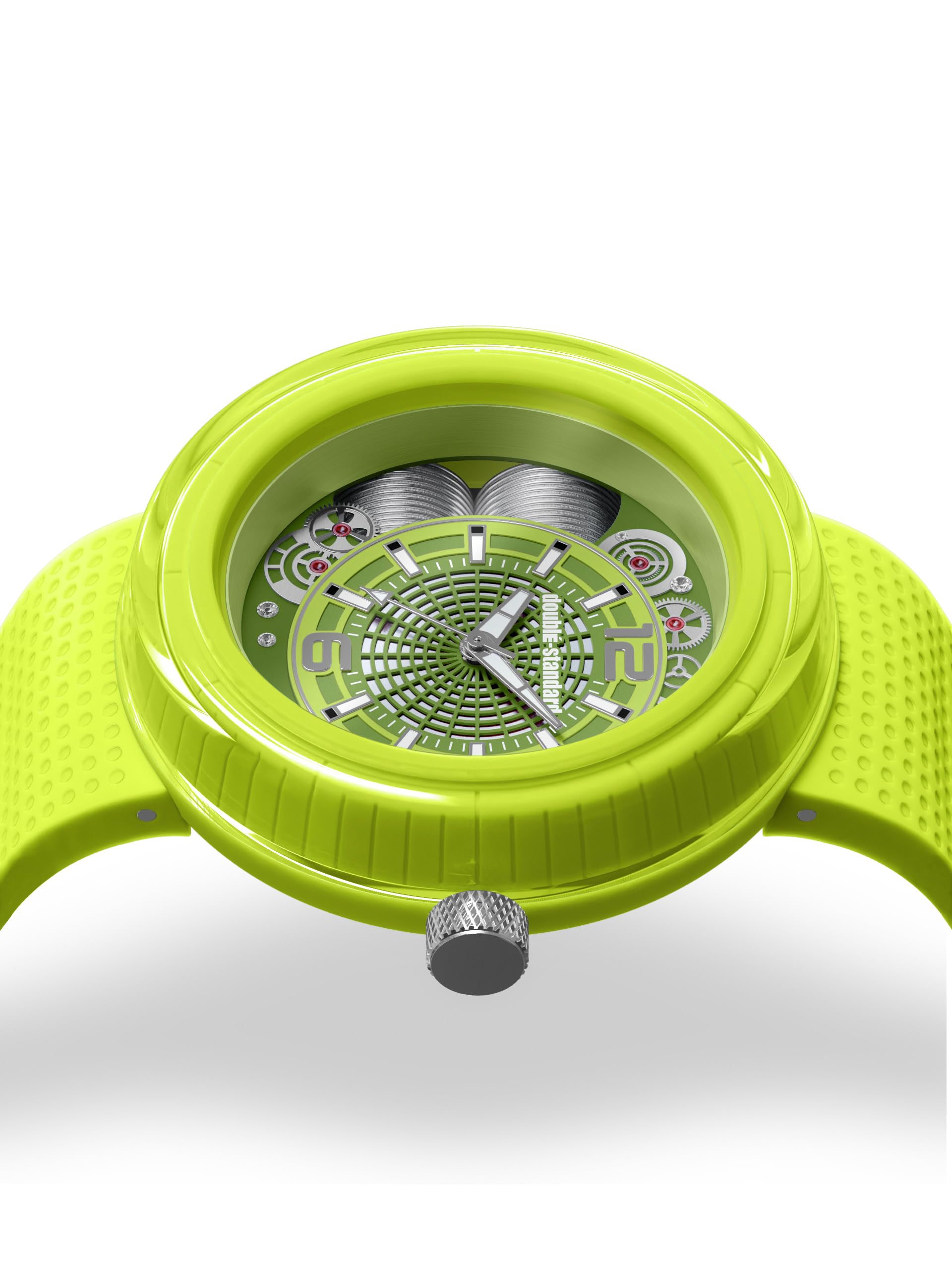 DoublÉ-Standard É-CLAT Reloj de moda para hombres y mujeres, diseño de cuarzo impermeable, perfecto para creadores de tendencias de moda, reloj elegante para combinar con atuendos