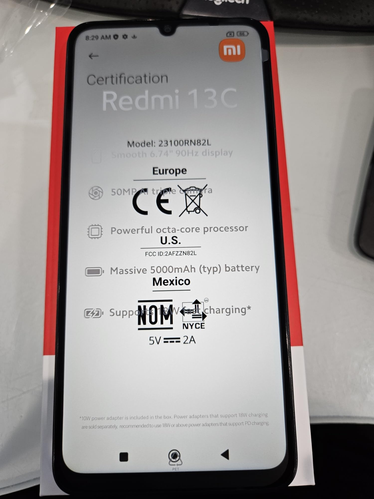Amazon.com: XIAOMI Redmi 13C 5G (Compatible with Tello Mint