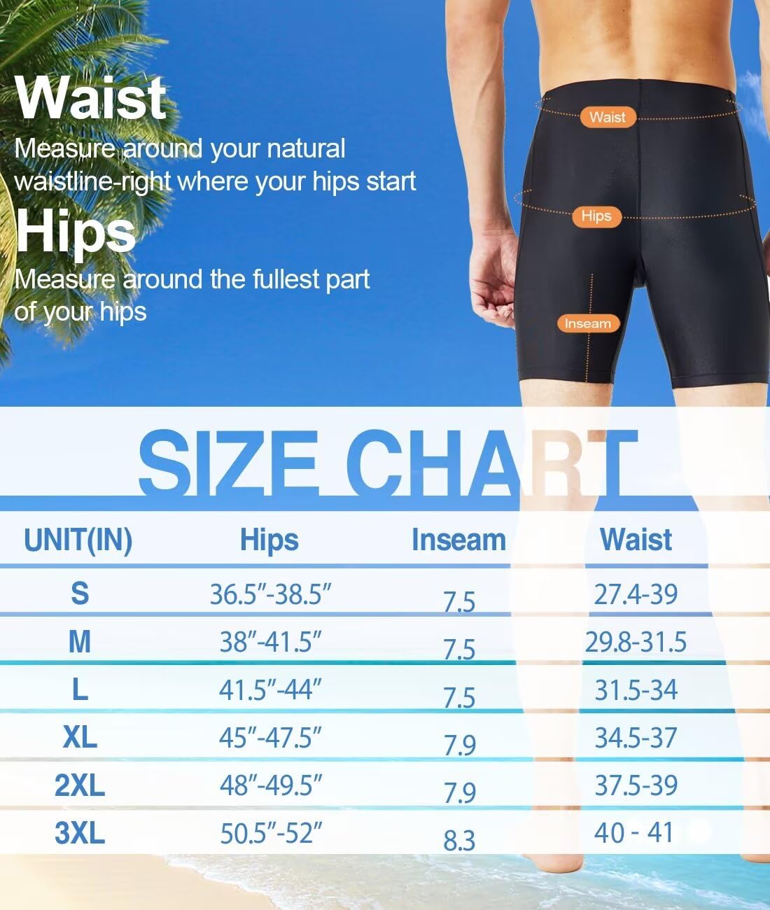 Traje de baño de entrenamiento atlético para hombre, duradero, para natación, carreras, competición