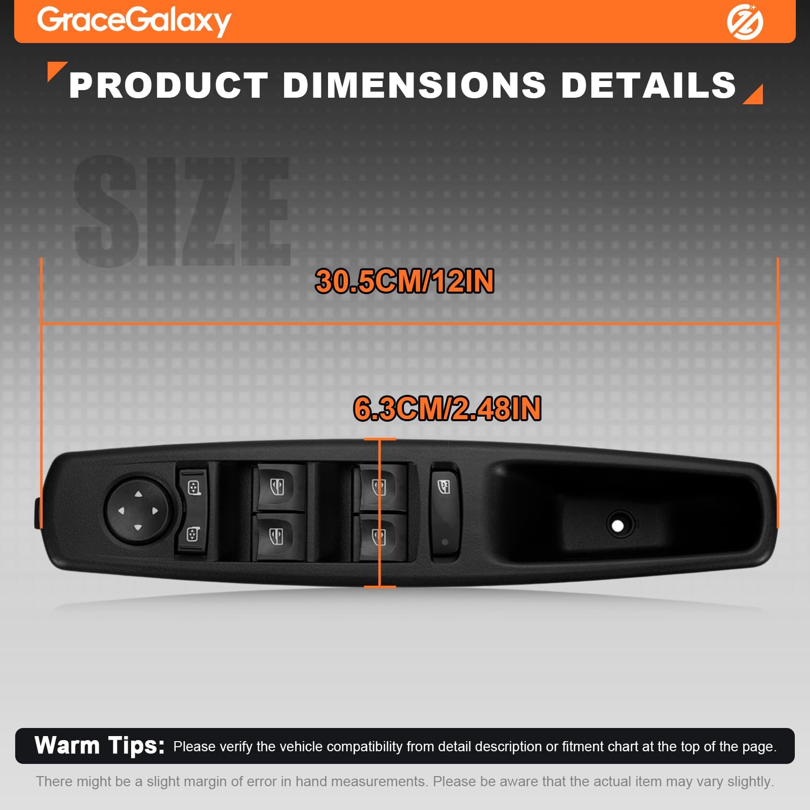 Interruttore Alzacristalli per Scenic, Megane, Laguna MK3, Fluence (2009-2016) 809610016R Interruttore di Comando Alzacristallo