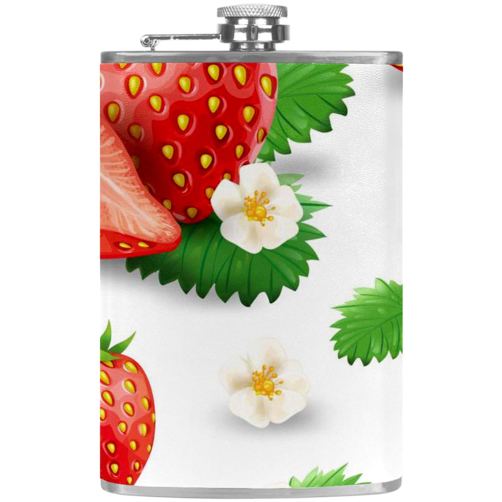 Flasque à whisky de poche étanche avec entonnoir de remplissage