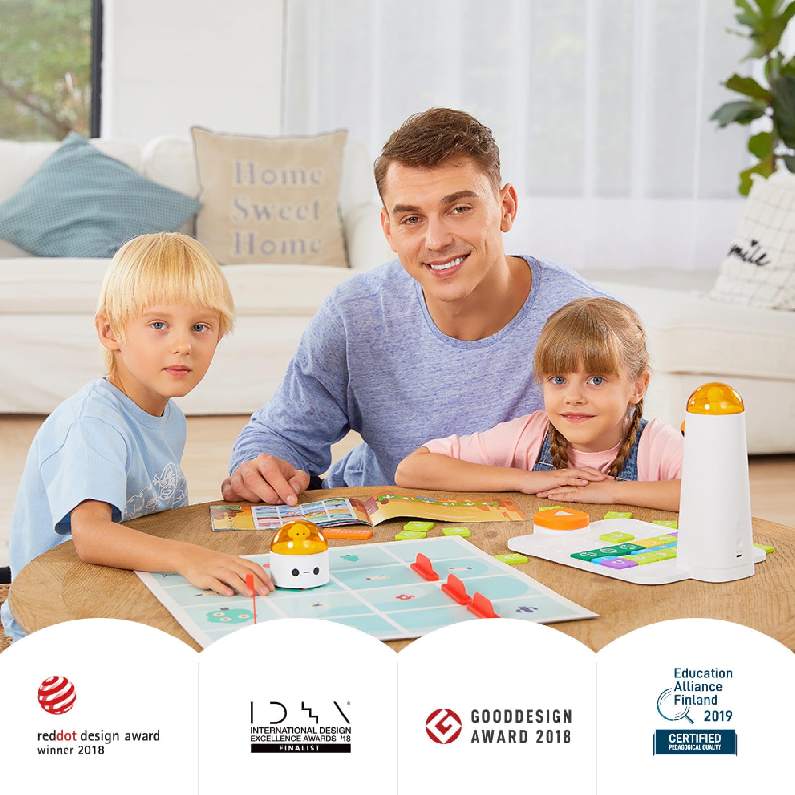 Programmierbar Roboter Kinder, Coding Set Pro Programmierbarer Roboter Spielzeug Bausatz für Kinder ab 4-10 mit DIY-Modul für Anfänger Lernen Programmieren mit Spiele STEM Lernspielzeug