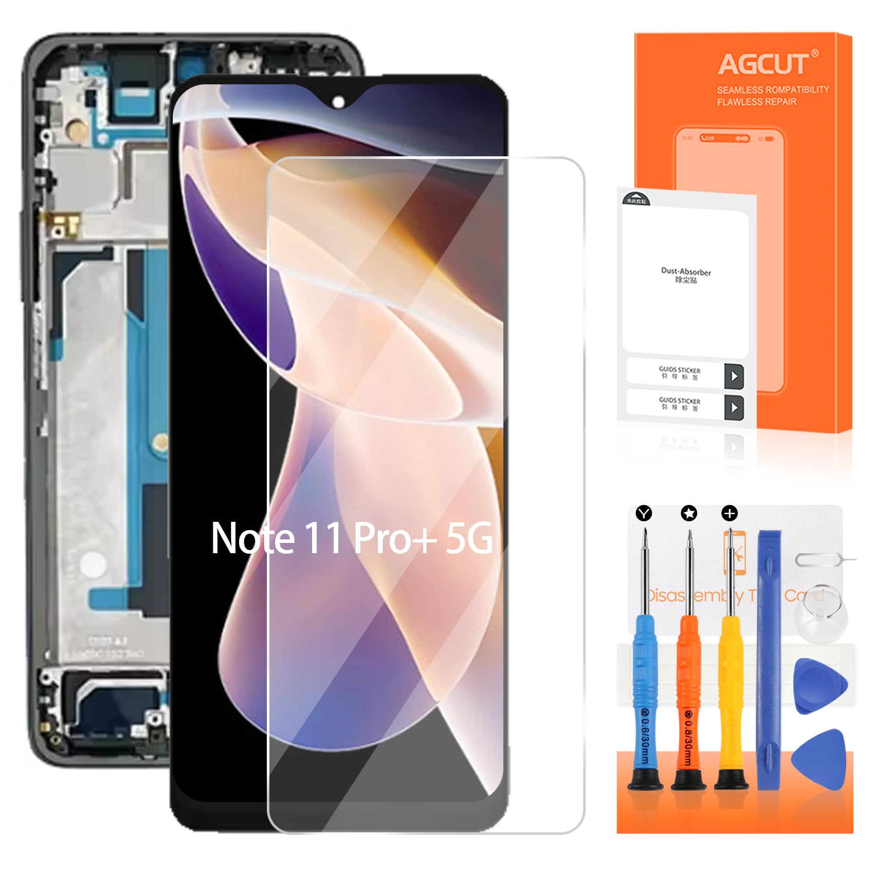 Amazon.com: INCELL for Xiaomi Redmi Note 11 Pro Plus 5G Screen