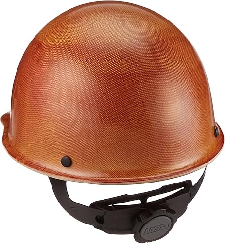 Vista 34 de MSA Skullgard - Casco de seguridad estilo gorra con suspensión, tapa sin ranuras, hecho de resina fenólica, cargas de calor radiante de hasta 350F