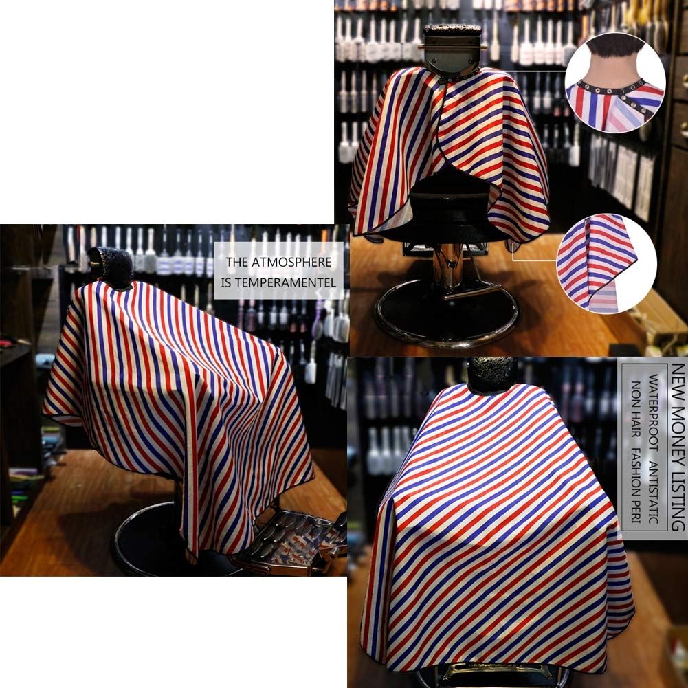 Classico Mantelle Mantella Per Tagliare Capelli Taglio Adulto Professionale Parrucchiera Strumento Salone Parrucchiere Cape Barbiere Taglio Di Capelli Capo Impermeabile Abito Di Tintura,4PCS