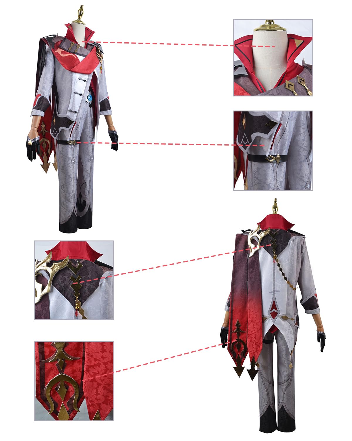 Amazon.co.jp: [神併良品] アヤックス コスプレ ウィッグ付き 