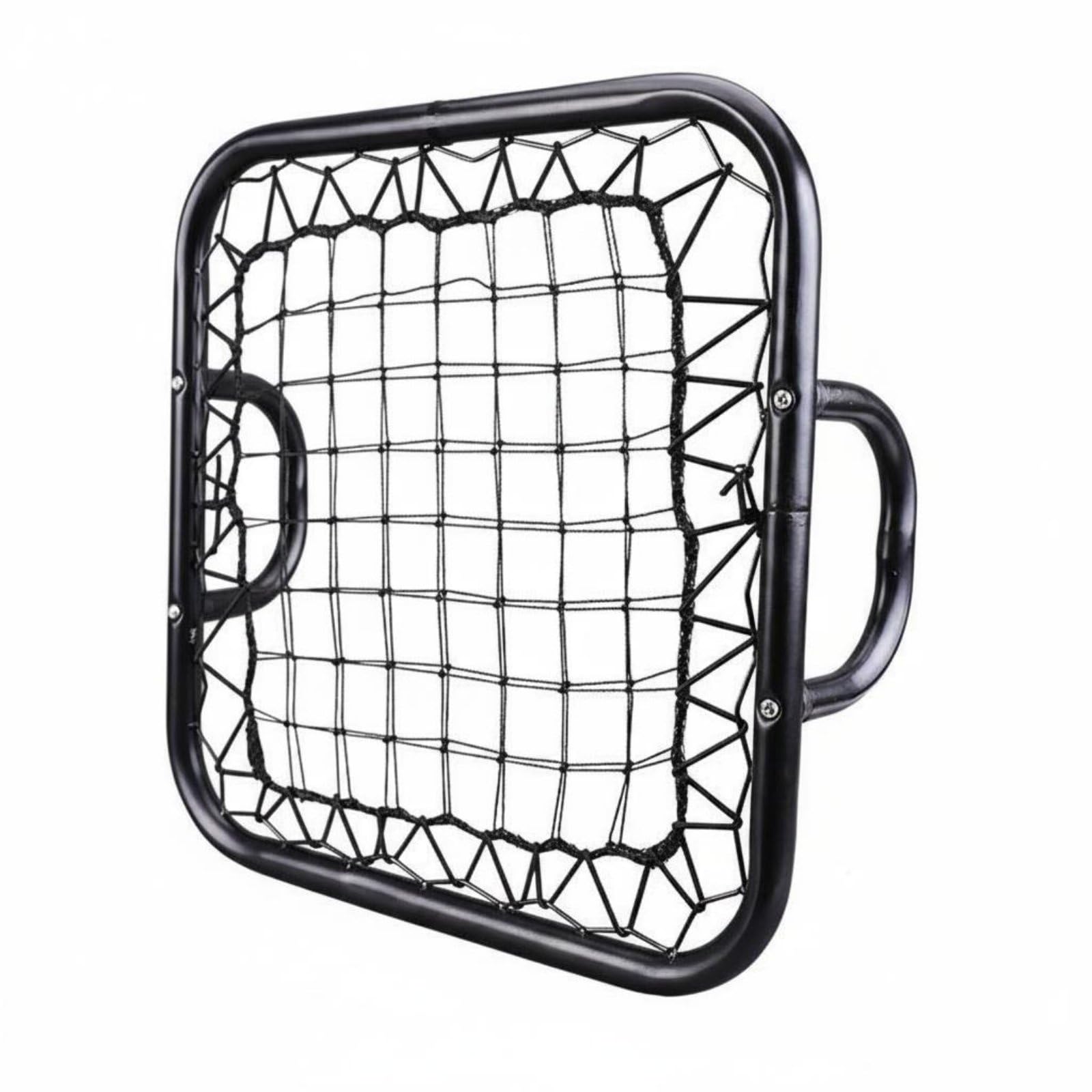 Qianly Mini Rete Rimbalzante Portatile Elasticità Forte Rebounder da Calcio Leggera Rete Rimbalzante Calcio per Portieri, Scuola