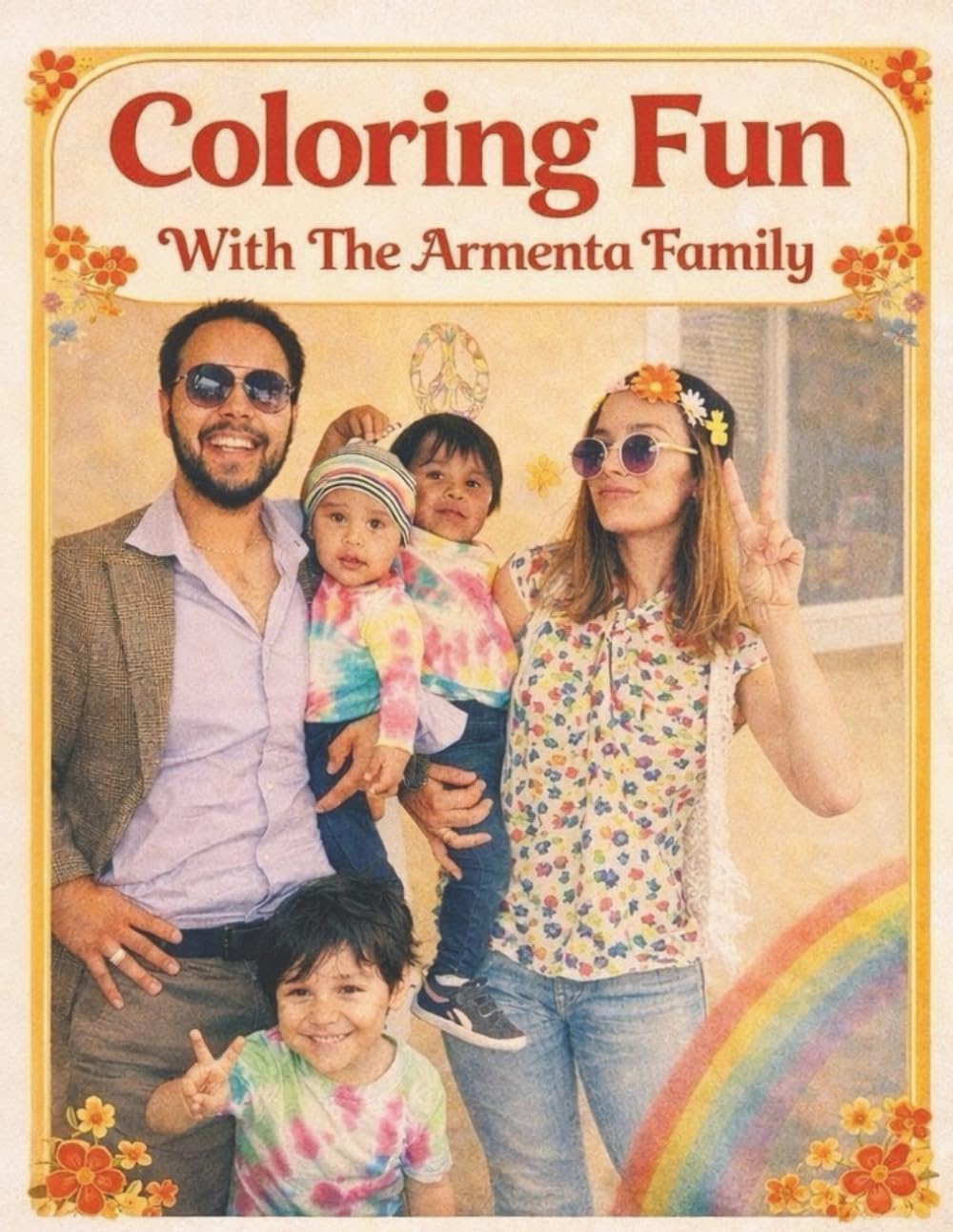 Coloring Fun With The Armenta Family