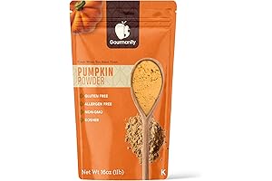 Gourmanity 1 lb Pure Premium Pumpkin Powder