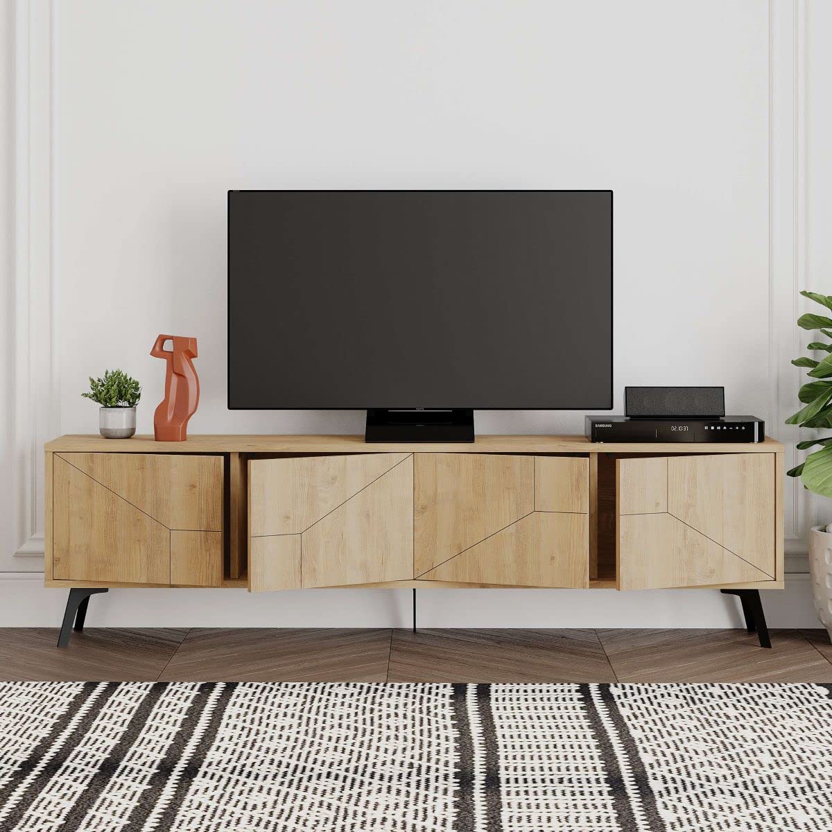 Mueble TV Dune 180 cm Roble