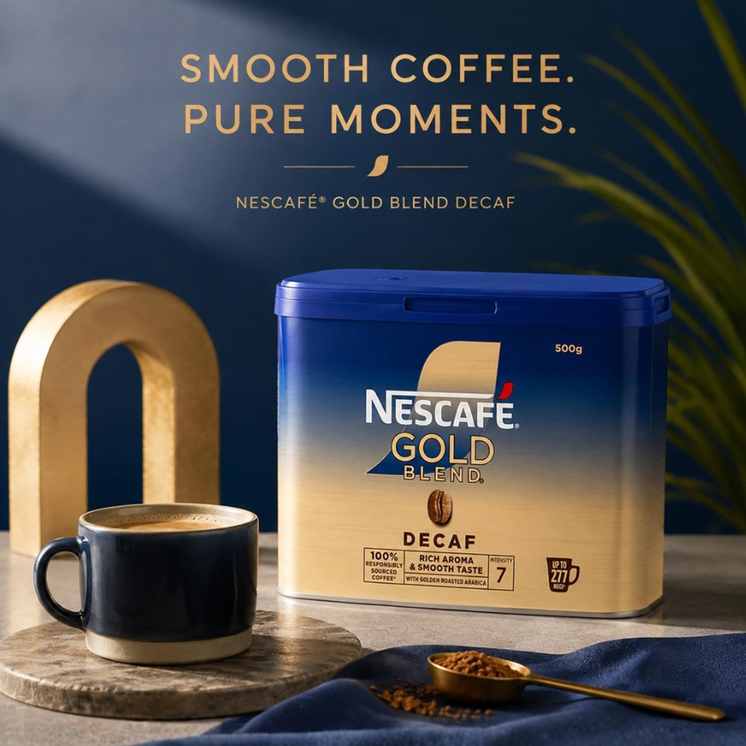 500g Nescafé café décaféiné.