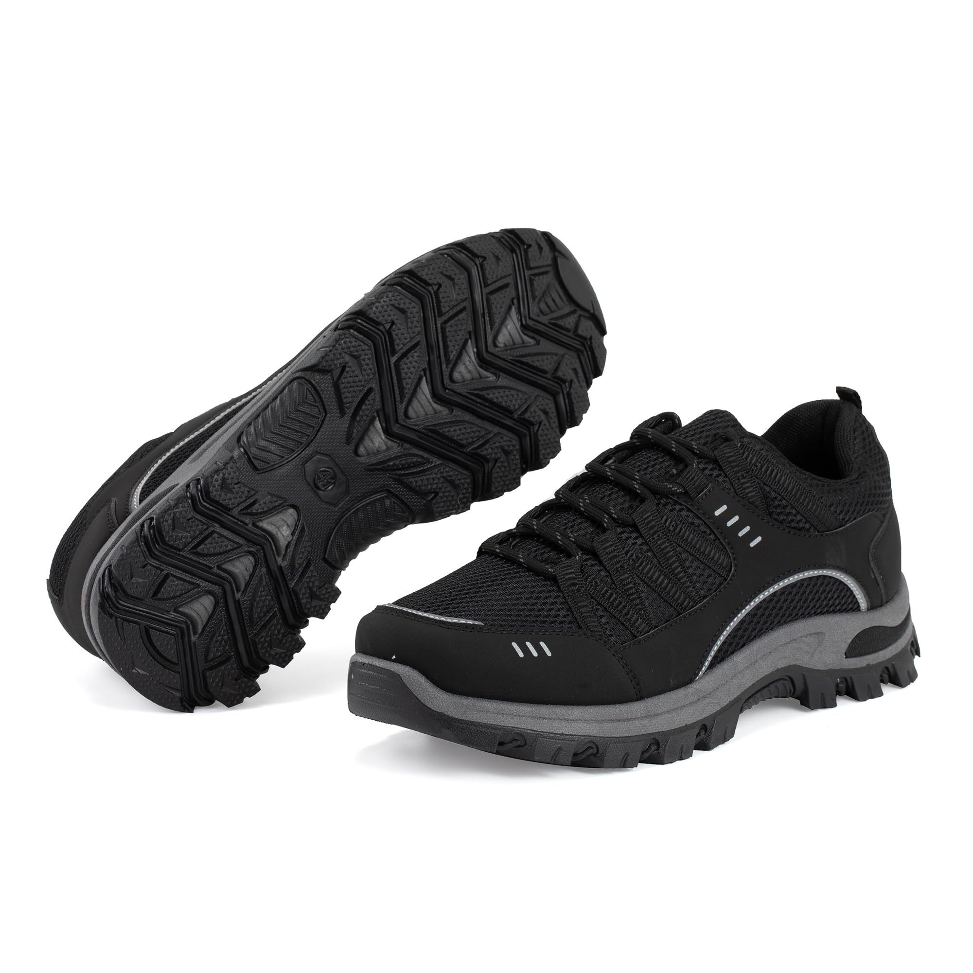 JOMIX Zapatillas Trekking Hombre Zapatos de Trekking y Senderismo Deportivas Ligeras y Transpirables Calzados Urbanos Antideslizantes para Montaña y Uso Diario